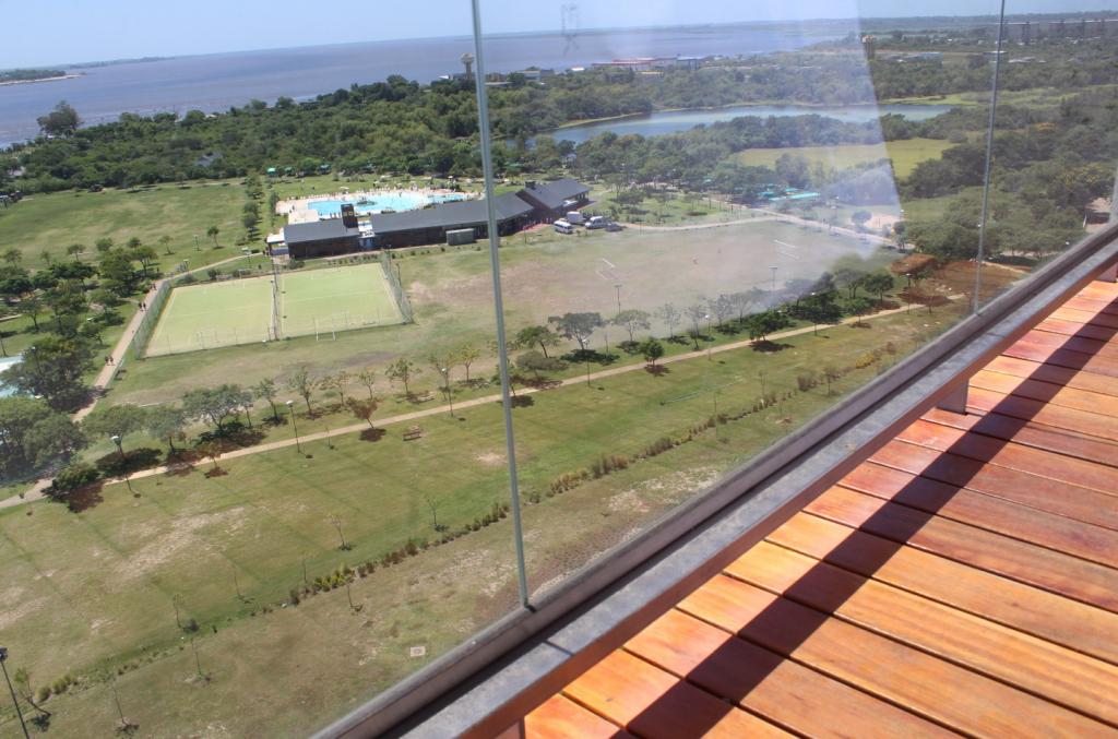 Vista desde uno de los balcones privados