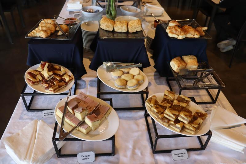 Desayuno con productos de primera calidad